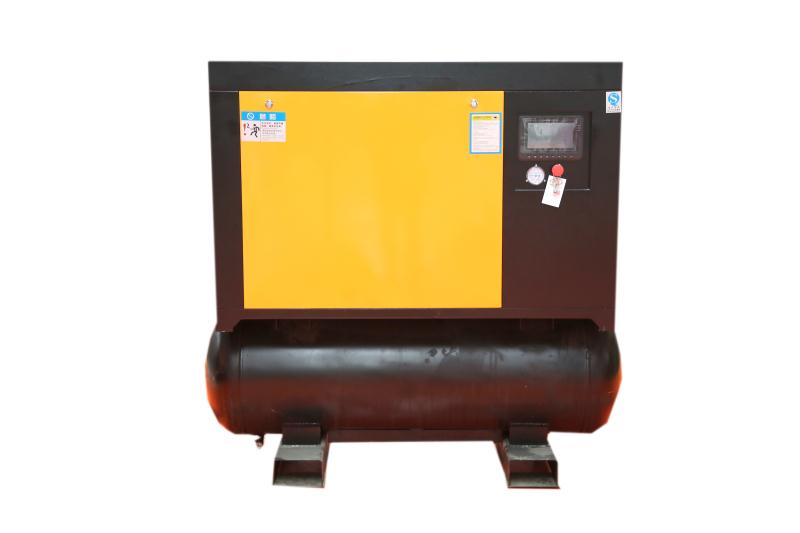 7.5kw 10HP 8bar integrated compressor with dryer tank
